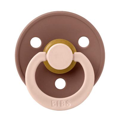 Пустышка латексная Studio Colour Fusion Woodchuck/Blush от 18 месяцев Bibs 30028247 1